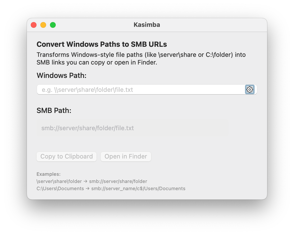 kasimba ui